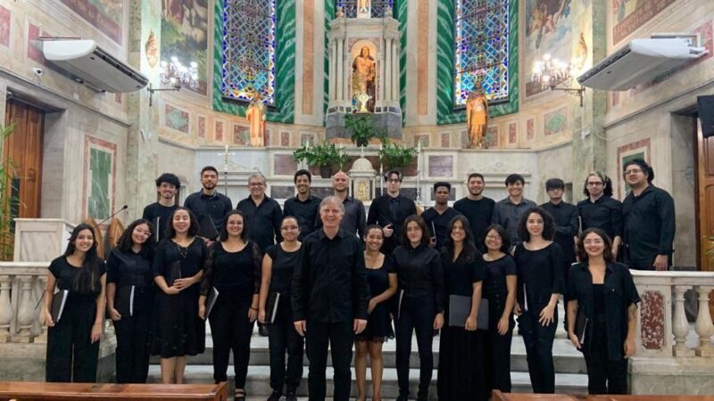 Madrigal Amazonas da UEA comemora 20 anos com concertos de Obras Sacras e Poesias