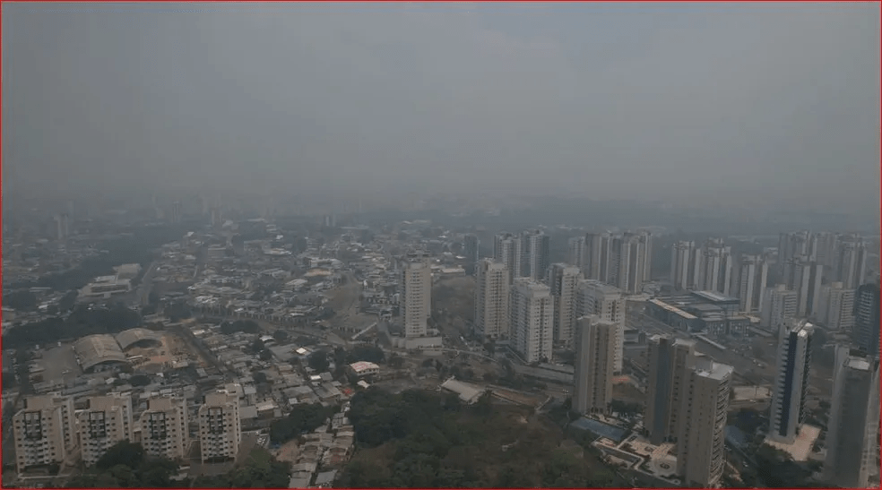 Qualidade do ar em Manaus volta a piorar na tarde deste sábado (14/10), aponta AppSelva | 18 Horas