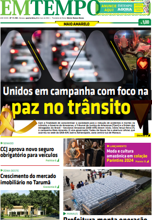 Jornal Em Tempo – quarta-feira, 8 de maio de 2024